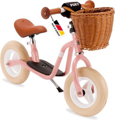 PUKY LR M Classic retro rose sicheres und stylisches Laufrad Lenker & Sattel höhenver