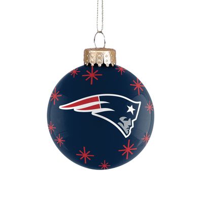 NFL New England Patriots Glass Ball Baum Kugel Weihnachtsbaum Anhänger Ornament 8429
