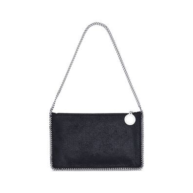 Stella McCartney Black Polyethylene Shoulder Bag