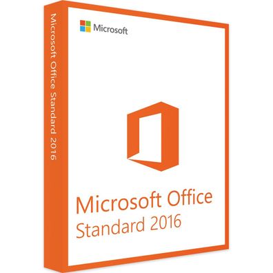 Microsoft Office 2016 Standard | 1PC | SOFORT Versand | 24/7 Support