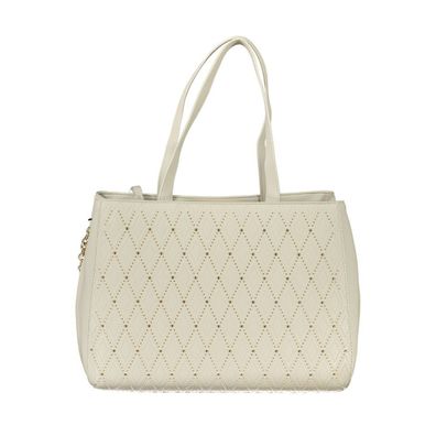 Mario Valentino White Polyethylene Handbag