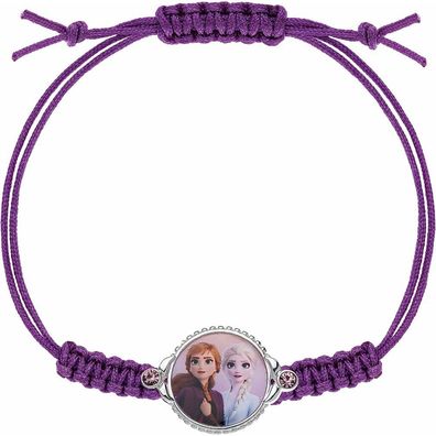 Charming textile bracelet Anna and Elsa Frozen BS00003SRAL