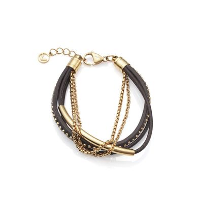 Elegantní ko?ený náramek Air 75304P01011