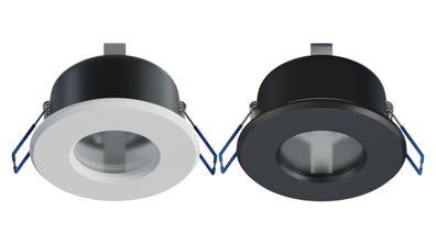 LED Labs LISA Deckenleuchte für GU10 Einbaurahmen Rund IP44 Ø 70 mm Bohrloch