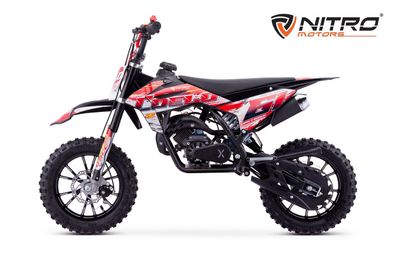 Nitro Motors 49cc mini Kinder Dirtbike Coelo DLX 10" Crossbike Pocketbike