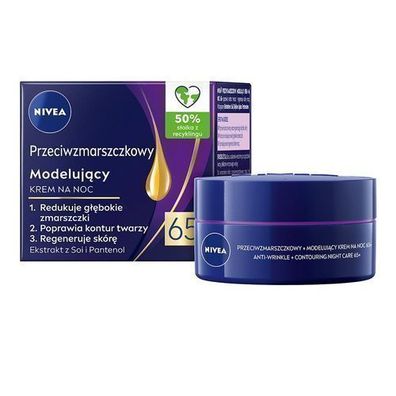 Nivea Anti-Aging & Modellierende Nachtcreme 65 + , 50ml