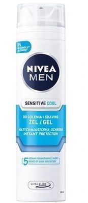 Nivea Men Sensitive Cool Rasiergel, 200 ml