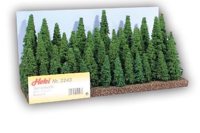 Heki 2243 Tannenwald, 40 Tannen 5-12 cm allgemein