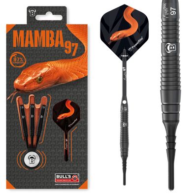BULL'S Mamba 97 M4 Soft Dart / 1 Satz / 18 Gr