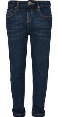 Urban Classics Jungen Hose Boys Stretch Denim Pants Darkblue