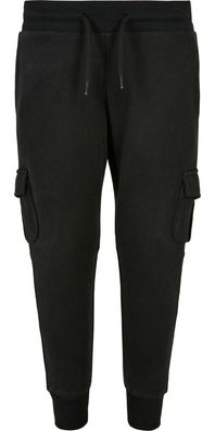 Urban Classics Jungen Boys Fitted Cargo Sweatpants Black