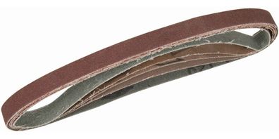 Silverline Schleifzubehör Schleifbänder, 13 x 457 mm, 5-tlg. Satz 40er-, 60er-,