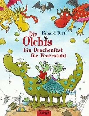 Die Olchis. Ein Drachenfest für Feuerstuhl von Erhard Dietl 9783789164224
