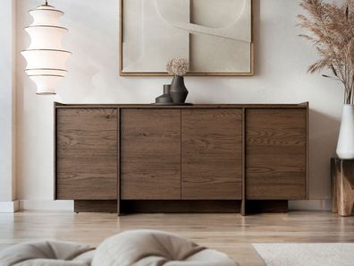 Kommode Japandi K4D Schrank Modern Kollektion Wohnzimmer