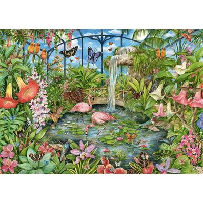 Jumbo Spiele Jumbo Falcon Tropical Conservatory 1000 Teile Puzzle (11295)