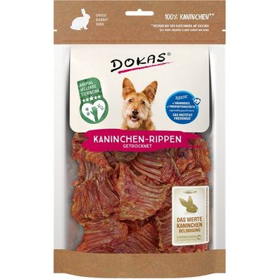 Dokas Dog Kaninchen-Rippen mit Fleisch 7 x 100g