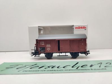 Märklin H0 AC 48750 Gedeckter Güterwagen / Gr / NEM / DRG / ErsatzVP weiß