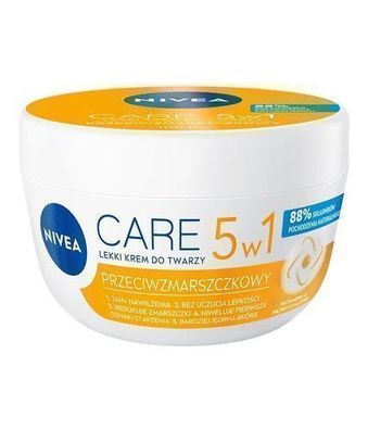 Nivea Pflege Leichte Anti-Aging Gesichtscreme 100ml, 5-in-1 Wirkung