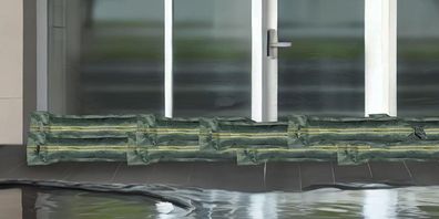 NEU 20er Set Sandsäcke befüllbar stabiles Monofilgewebe 25x100cm für Hochwasser