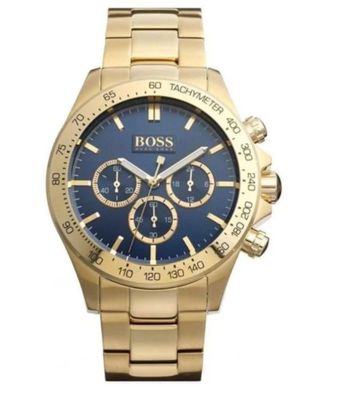Hugo Boss HB 1513340 Herren Gold Chronograph Betrachten