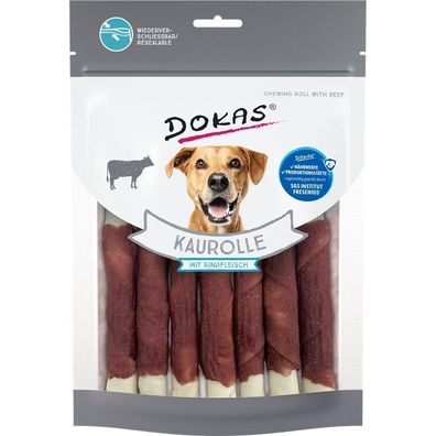 Dokas Dog Kaurolle mit Rindfleisch 9 x 190g