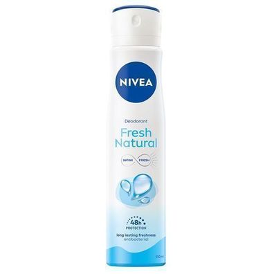 Nivea Fresh Natural Deodorant Spray, 250ml