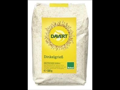 Davert Dinkelgrieß Bioland, 500g 500g