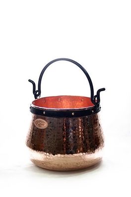 CopperGarden®" Kupferkessel 10 Liter | Hexenkessel