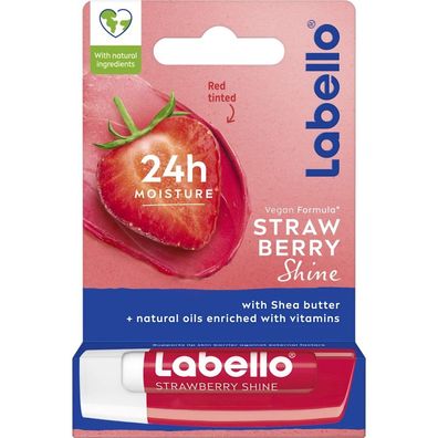 Labello Strawberry Shine Lippenbalsam 4,8 g