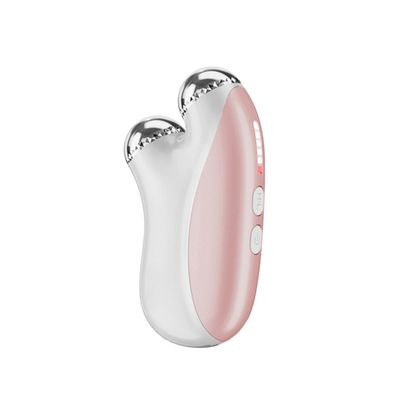 Microstrom Gesichtsgeräte Wärme Massagegerät Hautstraffung LED tragbar Akku 600mAh