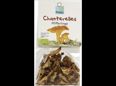 Pural 3x Pfifferlinge getrocknet 20g