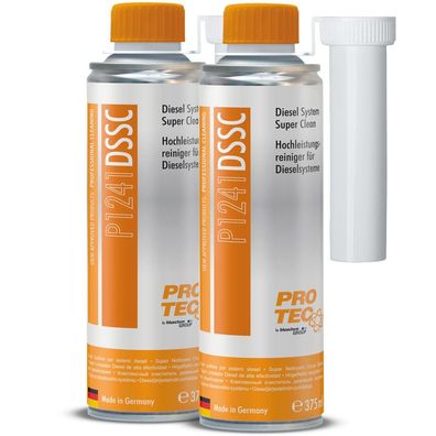 2x Pro-Tec P1241 DSSC Diesel System Super Clean - Hochleistungsreiniger 375ml