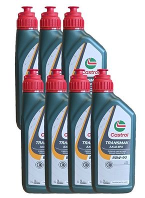 Castrol Transmax Axle EPX 80W-90 7x1 Liter Achsgetriebeöl GL 5