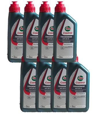 Castrol Transmax ATF DX III Multivehicle 8x1 LITER Dexron III