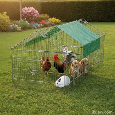 Tiergehege Auslaufgehege Gehege Hühner Hasen Kaninchen Hunde Kleingehege