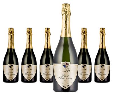 6 x Martin Waßmer Pinot Chardonnay Sekt Brut – 2020