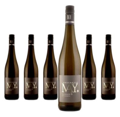 6 x Rudolf May Silvaner Alte Reben Langenberg trocken – 2023
