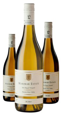 3 x Marimar Estate Acero Chardonnay Don Miguel Vineyard Russian River Valley – 2023