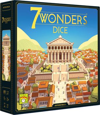 Asmodee Spiel 7 Wonders Dice | ab 10 Jahren | 25+ Minuten | 2-7 Spieler