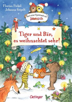 Nach einer Figurenwelt von Janosch. Tiger und Bär, es weihnachtet sehr! | Fickel