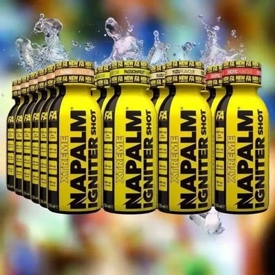 Napalm Xtreme Pre Workout Booster Shot 24x120ml