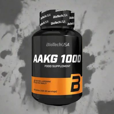 BioTech USA AAKG Tabletten 100 Stück 1000mg