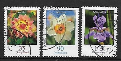 BRD gestempelt Michel-Nummer 2505-2507