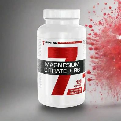 7Nutrition Magnesium Citrat 120 Vegan Kapseln