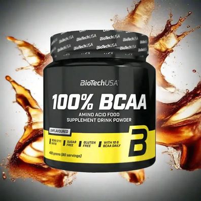 BioTech USA BCAA ZERO Aminosäure Pulver 360g