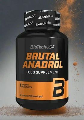 BioTech USA Brutal Anadrol Test - Booster 90 Kaps