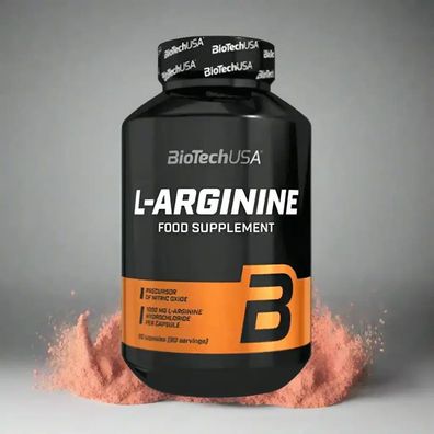 BioTech USA L-Arginine HCL 90 MEGA Kapseln á 1000mg