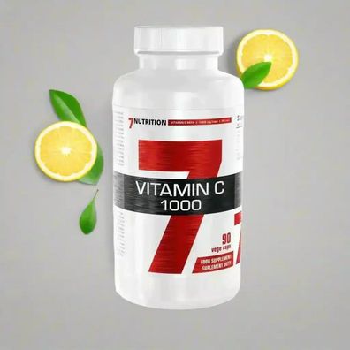 7Nutrition Vitamin C 1000mg 90 Vegan Kapseln