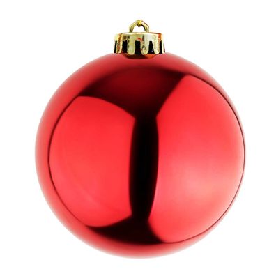 XXXL Christbaumkugeln Weihnachtsbaumkugeln Dekokugel Baumschmuck rot Ø 25cm