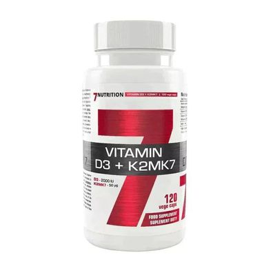 Vitamin D3 + K2 120 Kapseln 2000i.e